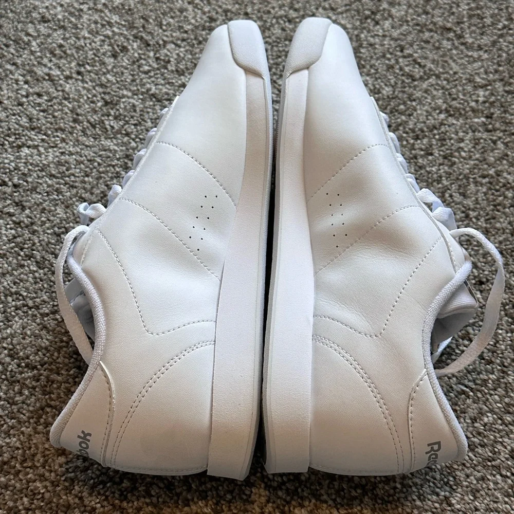 Reebok Princess Womens Sneaker White Leather - Picture 3 of 11